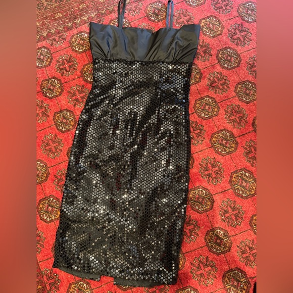 Vintage Alan Cherry sequin dress - Picture 1 of 8